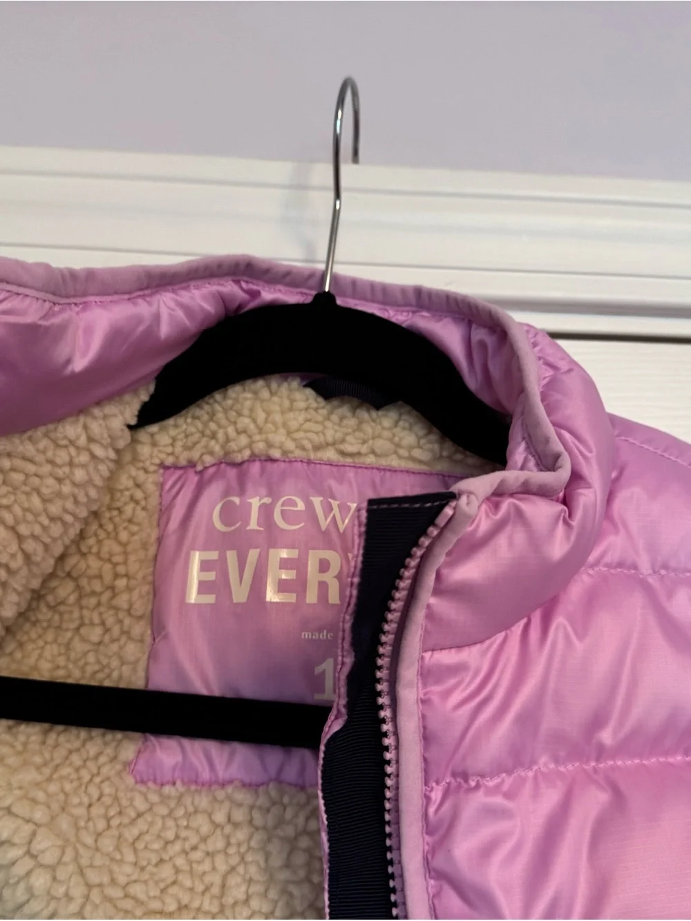 Girls Crewcuts Pink Quilted Puffer Vest